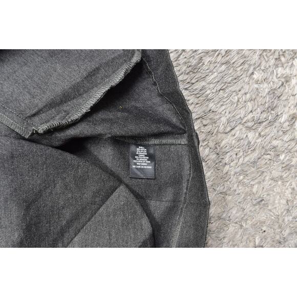 Studio by Torrid Gray Button Blazer Plus Size 2 Rayon Button 3/4 Sleeve Solid - Picture 4 of 7